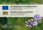  EU-Förderung - Unser BIO-Kuhstall wurde vom Freistaat Bayern und der EU gefördert 